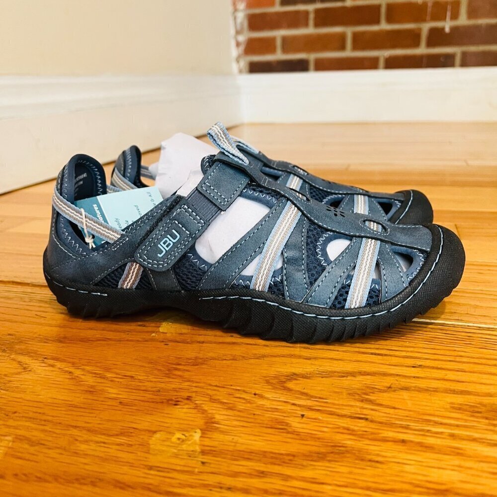 JBU Women's Regional Water Ready Oxford Flat Size 8 New With Box - Picture 7 of 16